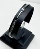 Glory_Arden [Unisex] Surgical Steel Simple Engraved Bracelet / Ghmb-239