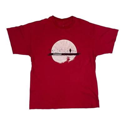 NEW Thursday Moon Birds Band Album Red Fan All Size T Shirt AC2160