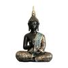 Thai Buddhist Sculpture Resin Craftsmanships Fengshui Decoration Piece Buddhas Statue For Indoor Spiritual Ambiances