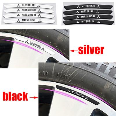 4pcs 3D Aluminum Car Wheel Emblem Sticker Wheel Center Hub Auto Rim Refit Badge Covers Sticker Styling Accessories