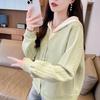 Fake Two-piece Coat for Women New Autumn Style Loose Lazy Spliced Casual Sweatshirt Fashionable and Versatile Top