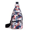 New Casual Women's Messenger Bag Large Capacity Backpack Fashionable Versatile Printed Small Bag Trendy Breast Bag