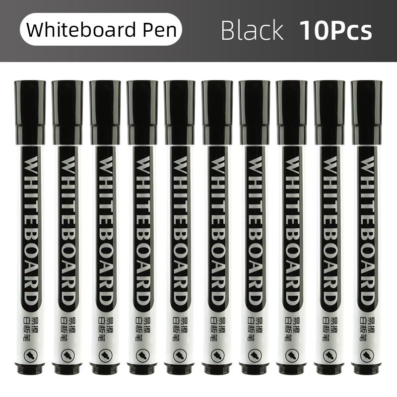 5/10 Pcs Erasable Fiber Whiteboard Pen Blackboard Office School Art Marker Stationery Supplies