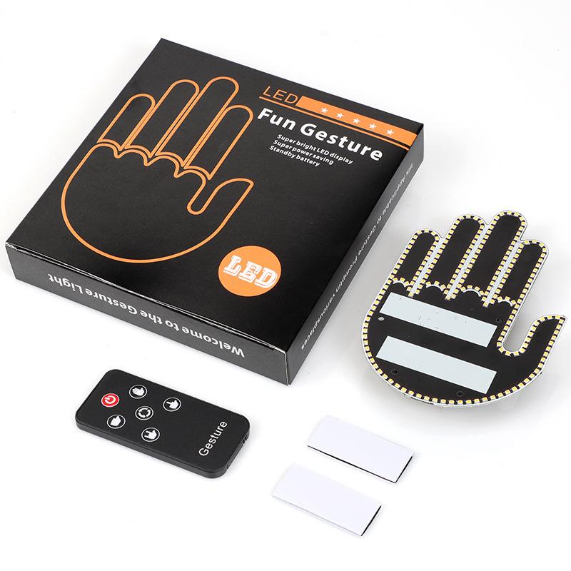 Cross-Border Multifunctional Car LED Warning & Gesture Light