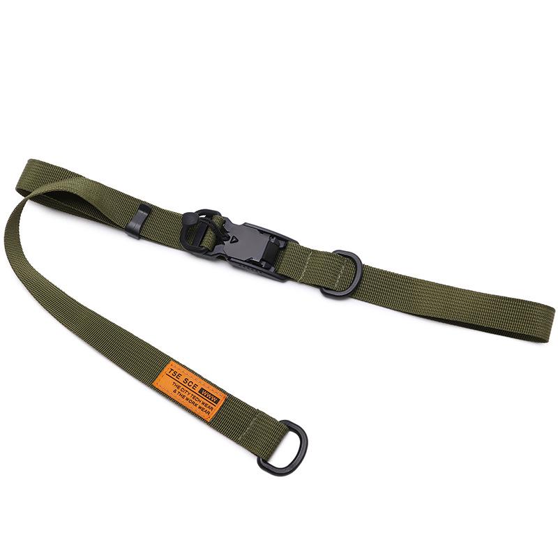 

Ремень унисекс из парусины с магнитной пряжкой — универсальный, модный и функциональный тактический дизайн, ширина 2,5 см 125cm армия зеленый