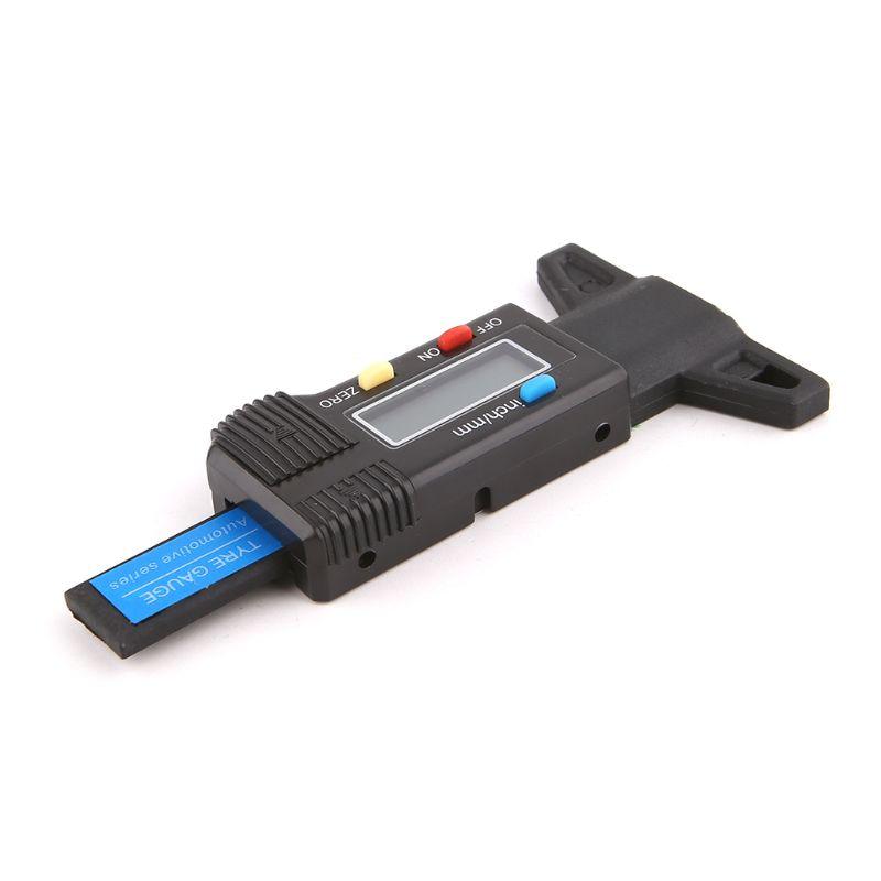 Digitales Reifenprofil-Tiefenmessgerät, Messgerät, Werkzeug, Profil, Bremsbelag, Schuh, Reifenüberwachungssystem