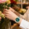 New Diamond Dial Design Ladies Waterproof Watches Fashion Elegant Luminous Women's Bracelet Watch Relogio Feminino+BOX