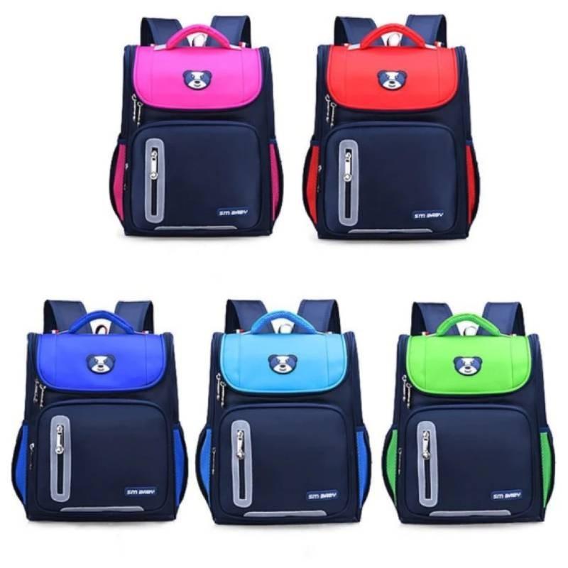 Bear Printing Backpack Schoolbag Large Capacity Store Books Bags Kids Gifts