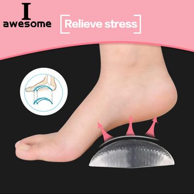 1 Paio Plantari Ortopedici Supporto Arco Plantare Soletta per Piede Tutore Piedi Piatti Solette Allevia Dolore Scarpe Ortopediche Cuscinetto Cura del Piede Gel di Silice