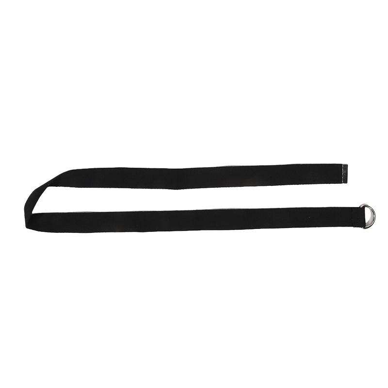 

Korean Style Solid Color Canvas Belt Vintage Metal Buckle Adjustable Unisex Casual Waistband for Daily Outfit Simple Long Belt onesize чорний