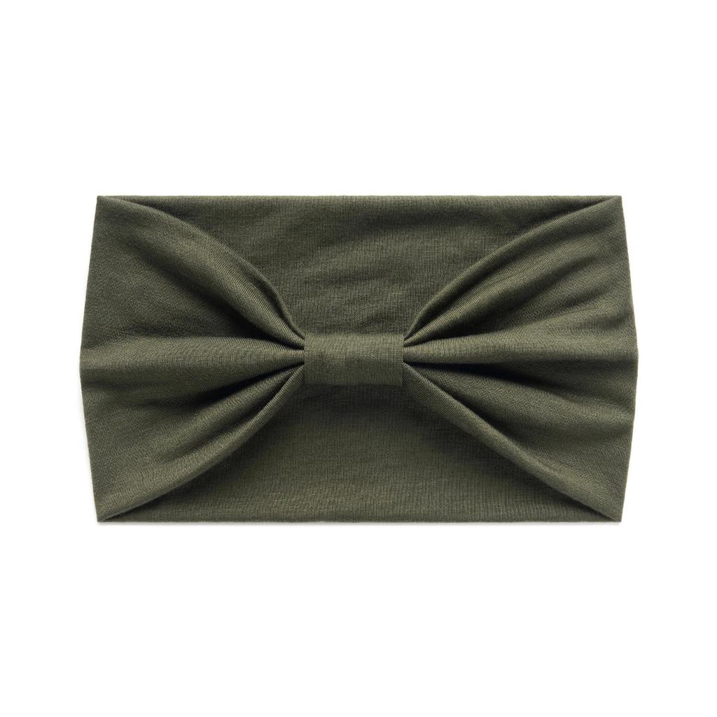 Stretchy Solid Color Sports Headband - Sweat-Absorbing Yoga & Running Hairband