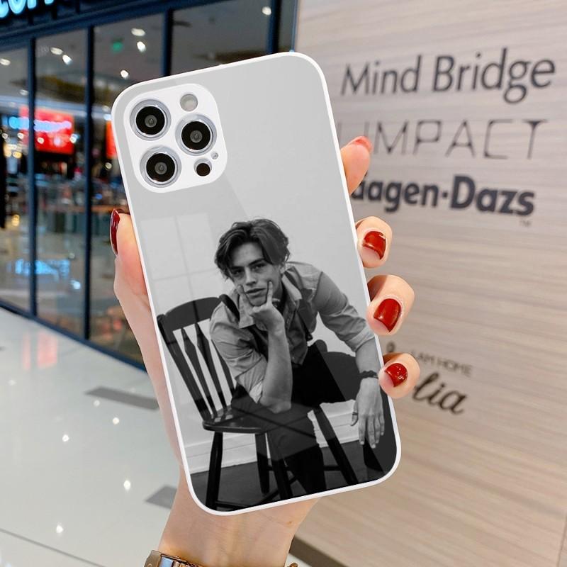 Cole Sprouse Cool Phone Case For IPhone 14 13 12 11 Pro Max X XR XS 8 7 Plus Liquid Glass Color Phone Cover