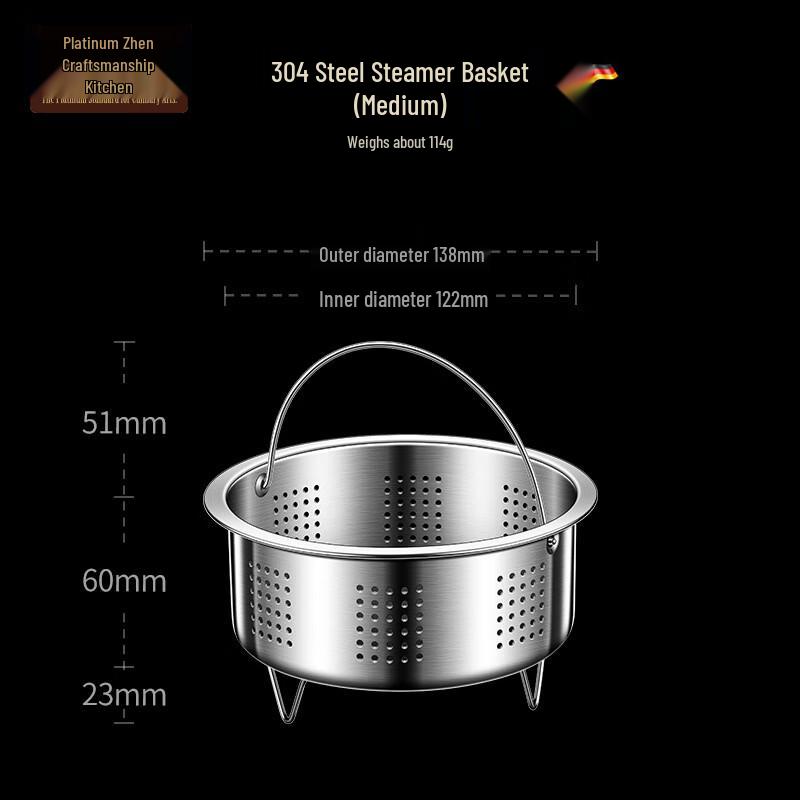 304 Stainless Steel Steamer Rack for Rice Cooker