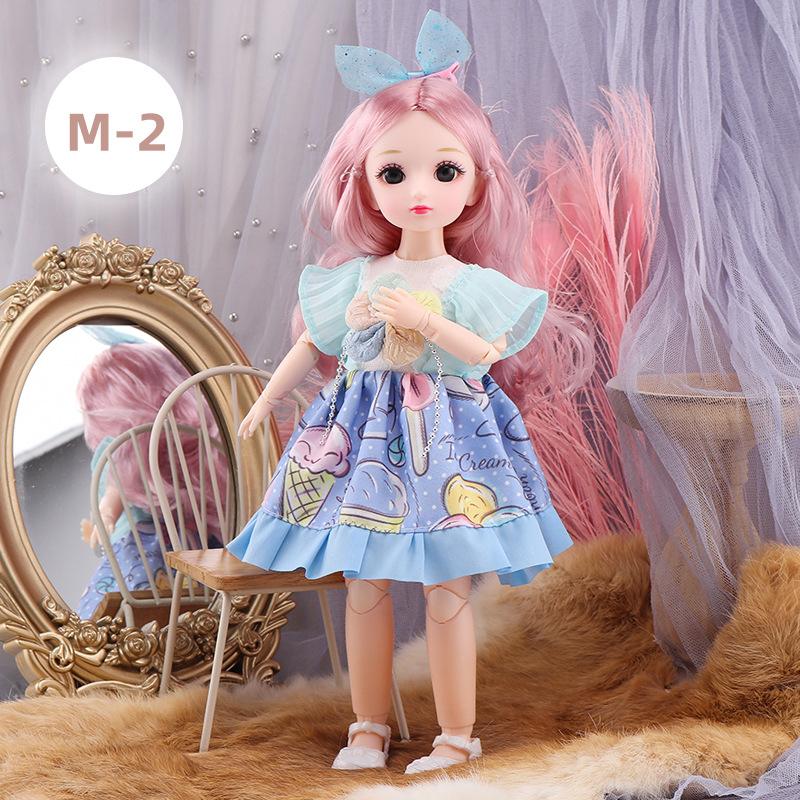 30cm Lori Doll Girl Simulation Princess Toy 23 Joint 6 Points BJD Doll Dress-up Birthday Gift