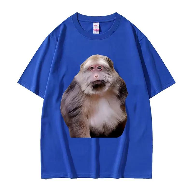 Funny Xing Xing Monkey Meme Graphic T Shirt Men  Women High Quality Cotton Tee Shirt Retro Fashion Short Sleeves Plus Size Loose