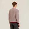 FERRAROMILANO Striped Round Knit D/Red (Am0Gtsr15178)