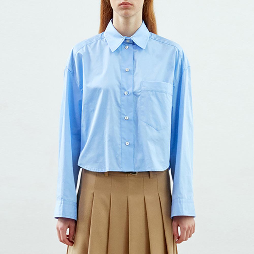 Moment Every Moment Crop Shirt_Xmtnlyfa21153 Color: Blue(53)/00M