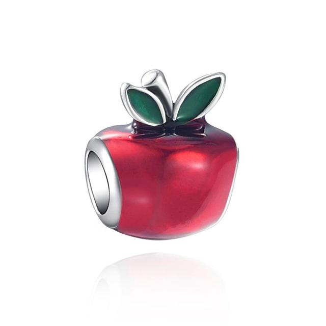 

Новый красный Spaver красочные шарики в форме рыбки Diy изящные бусины подходят оригинальные модные подвески серебро 925 пробы браслет ювелирные изделия F067