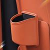 Autotür Becherhalter Leder Aufbewahrungstasche Universelles Rückseiten-Clip-Design Getränkehalter Organizer Box Wasserdichte Sitzrücken Aufbewahrungstasche