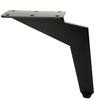 Loft furniture leg, black matte, height 15 cm