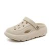 Fashion Chunky Platform Clogs Sandals Women 2025 Summer Soft Thick Bottom Beach Garden Shoes Woman Slide Non Slip Eva Wedge Slippers