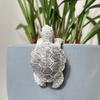 1Pc Little Turtle Resin Ornament, Coastal Home Theme, Christmas Gift for Mom Turtle Statue Decorative Craft, Coastal Beach Decoration