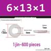 Extra Thick Galvanized Iron Flat Washer, Round, M3-M62