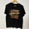 System Of A Down Shirt Mens Large Black Toxicity Metal Rock Band Tee