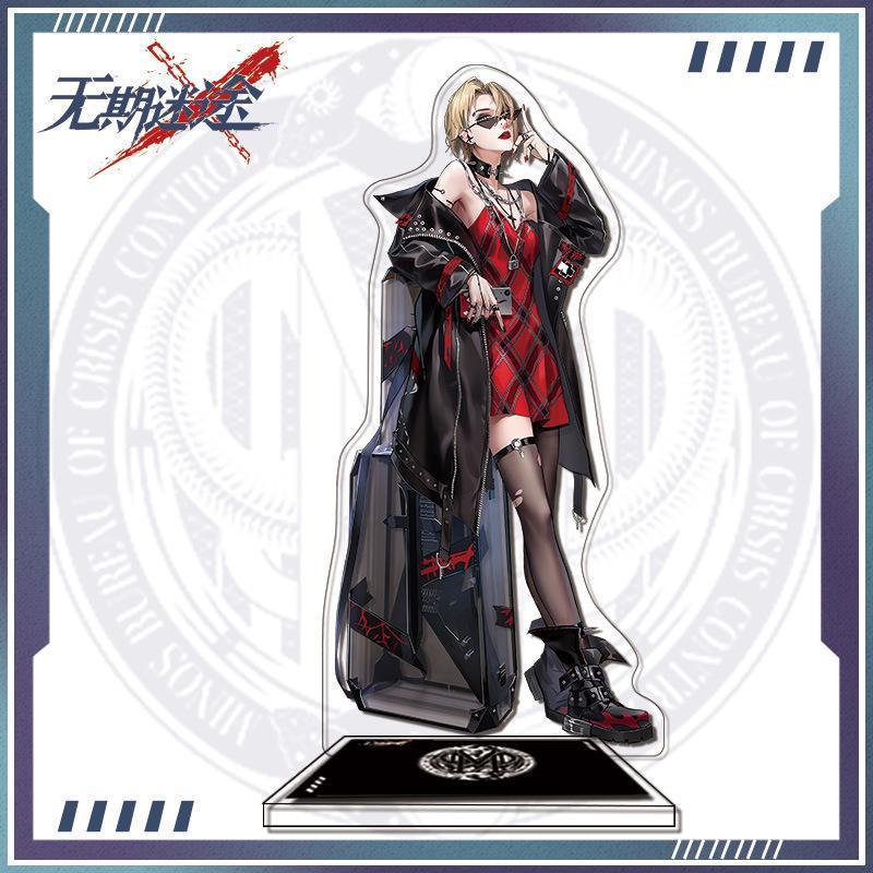 Fans Gift Charm Game Anime Path to Nowhere HD Figures Zoya Hamel Demolia Acrylic Stand Series Desk Decor Collection About 15cm