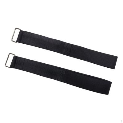 2 Pieces Rowing Machine Foot Straps Leg Training Bands Practical Fasteners Accessories Fitness