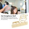 Gold Hair Straightener Holder Aluminum Hair Dryer Stand  Dressing Table Bathroom Salon