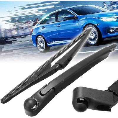 Car Rear Windshield Windscreen Wiper Arm Blade Set Kit For Civic 3 Door Models 2001-2006