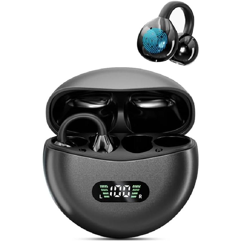 Language Translation Earbuds, 3-in-1 AI Real Time Translator Earbuds,Compatible with iOS & Android, Ideal for Travel, Work & Study-Black