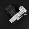 Haoge Bayonet Square Metal Lens Hood for Sony FE 40mm F2.5 G Lens FE 2.5/40 G(SEL40F25G) with Metal Cap