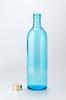720ml Glass Wine Bottle, Assorted Colors (Blue/Aqua Blue, 2 Bottles Each), Storage, Refill, Made In Japan, Blue Bottle GLASS BOTTLE SK720PGBB4