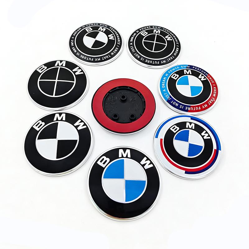 Car Emblem Front Grille Badge For BMW E46 E90 E60 F30 F10 E39 E36 M3 M5 M6 G20 G30 E93 M Hood Front Bonnet Grill Logo Rear Trunk bzbf85