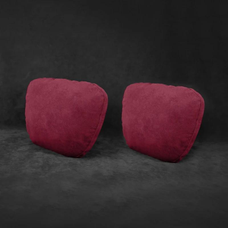 Italy Super Suede Car Maybach Design Headrest for Teala Model 3 Y X S Highland Mercedes Benz C W204 W205 W206 W212 W213 W177