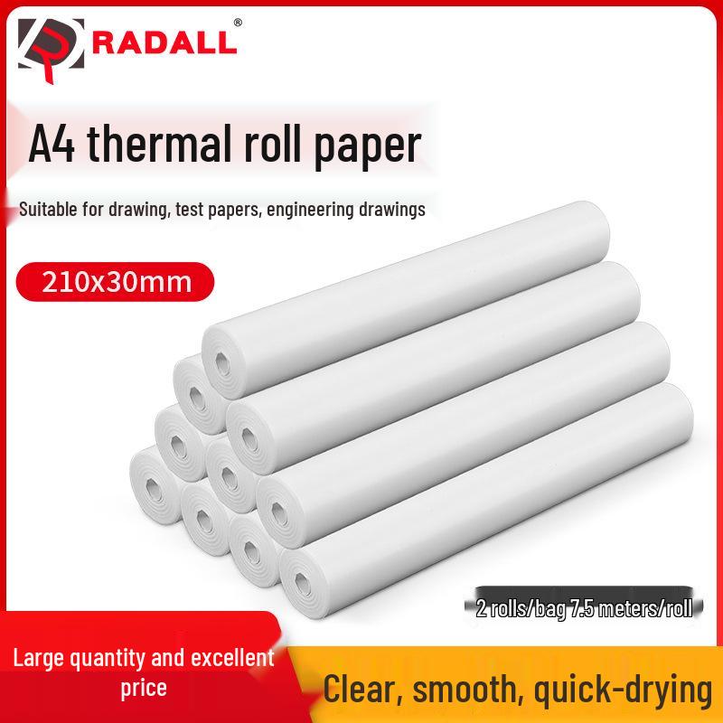 BPA-Free Quick-Dry A4 Thermal Printing Paper - Portable, Three-Proof, Perfect for Students