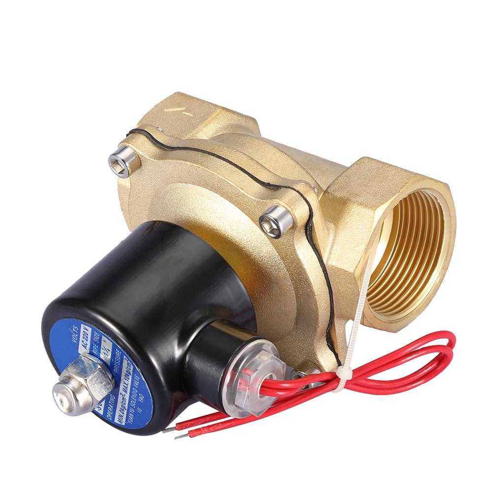 DN32 Normalmente Chiuso 2 Posizioni 2 Vie Elettrovalvola Elettromagnetica AC 220V 114