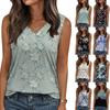 Women's Casual V-Neck Sleeveless Top