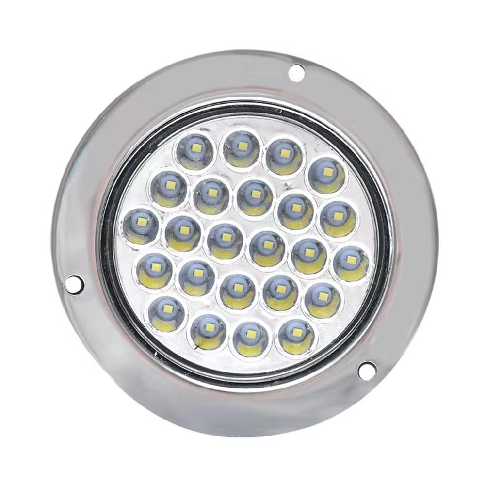 16LED Brake Stop Lamp Warning Reflector Light Rear Tail Marker Lamp Universal  for Jeep Truck Pickup 12V 24V Trailer Accessories