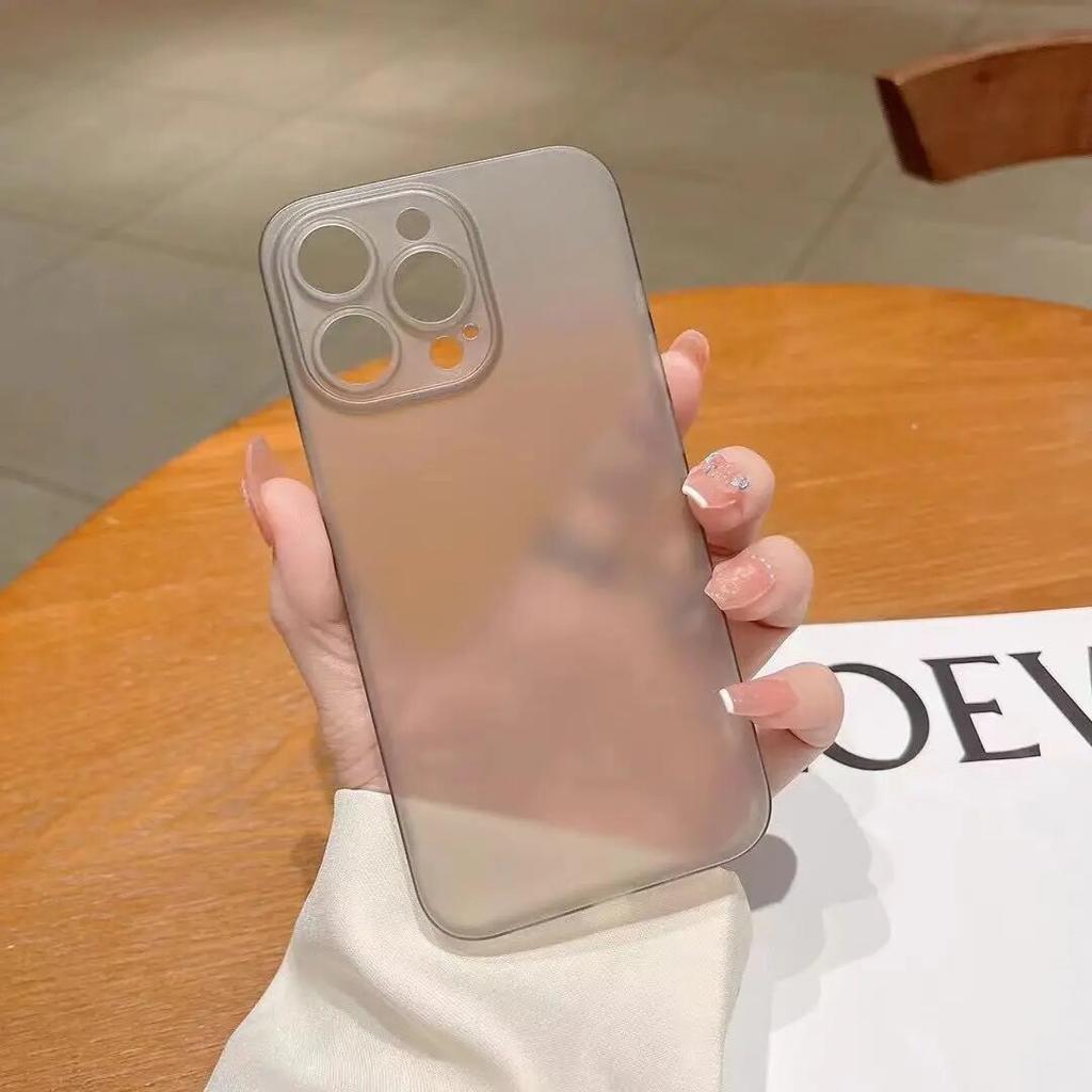 Ultra Thin Matte Phone PP Case For Iphone 11 12 13 14 15 16 17 Air plus Pro Max Mini X Xr XsMax Slim Cover Cases