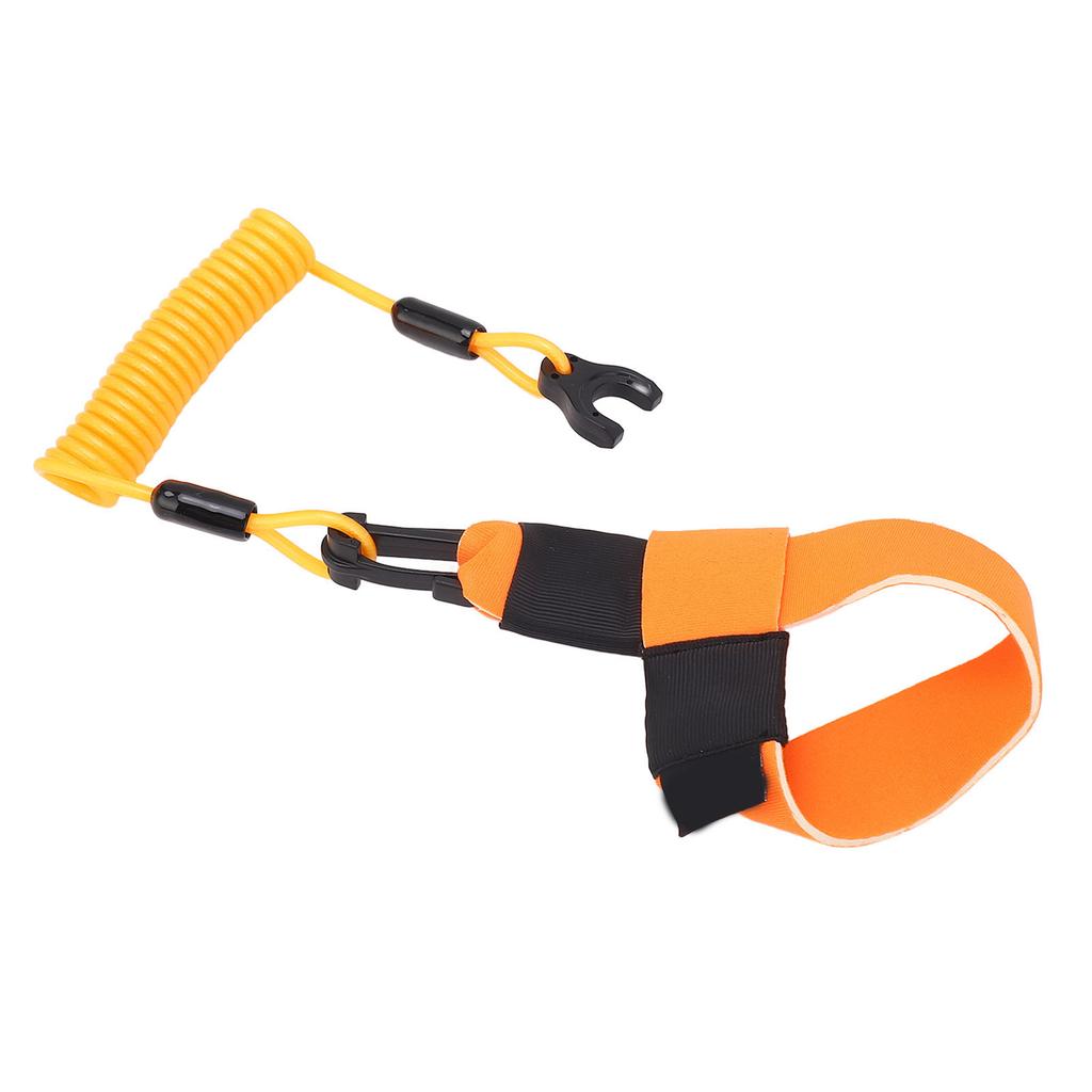 Boat Kill Lanyard TPU Boat Outboard Engine Emergency Stop Lanyard Cord for 2 Stroke