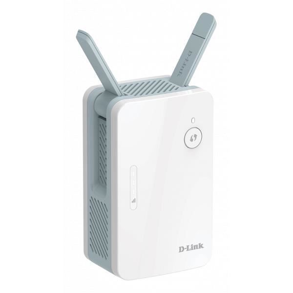 Répéteur Wi-Fi 6 - D-LINK - Vitesses Jusqu'à 1,5 Gbps - Optimisation IA - Sécurité WPA3