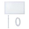 Pool Debris Skimmer Catcher Pool Skimmer Leaf Guard Heavy-Duty Mesh Net Protective Shield Screen For Hot Tub Pond Drainage Ditch