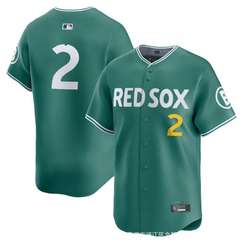 Boston Red Sox Green City Connection Limited Edition Baseball Jersey11 16 34 2 Custom Number Fan Tee