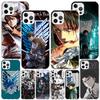 Levi Attack Phone Case For iPhone 17 Air 16 Pro Max 16E 15 + 14 Plus 11 12 13 Mini 7 8 SE Gift Print Cover Fundas 17 Air 16 Pro