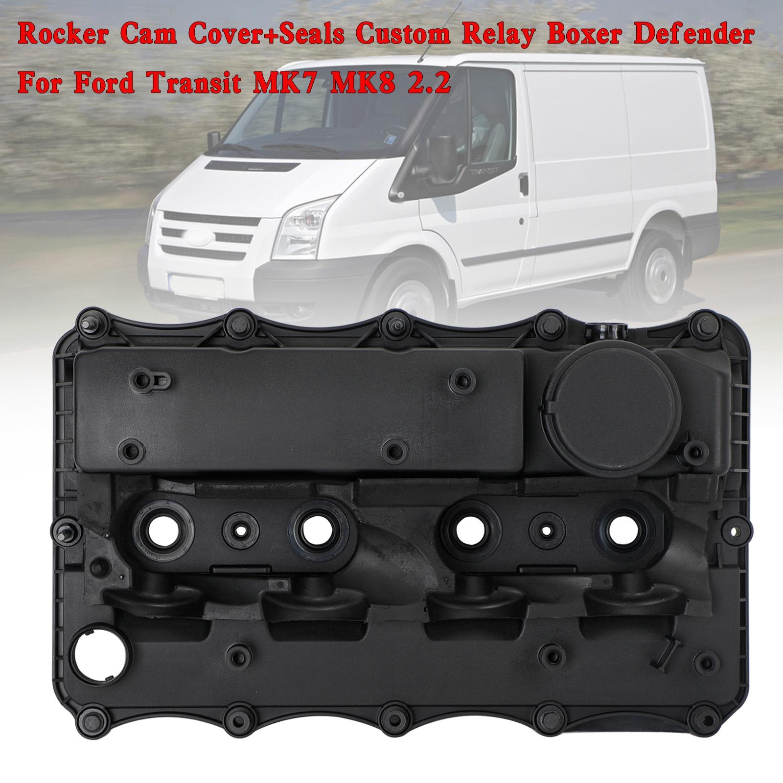 

Rocker Cam Cover+Seals Custom Relay Boxer Defender For Ford Transit MK7 MK8 2.2