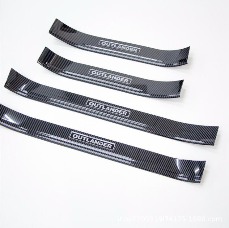 Mitsubishi Outlander Carbon Fiber Door Sill Protector