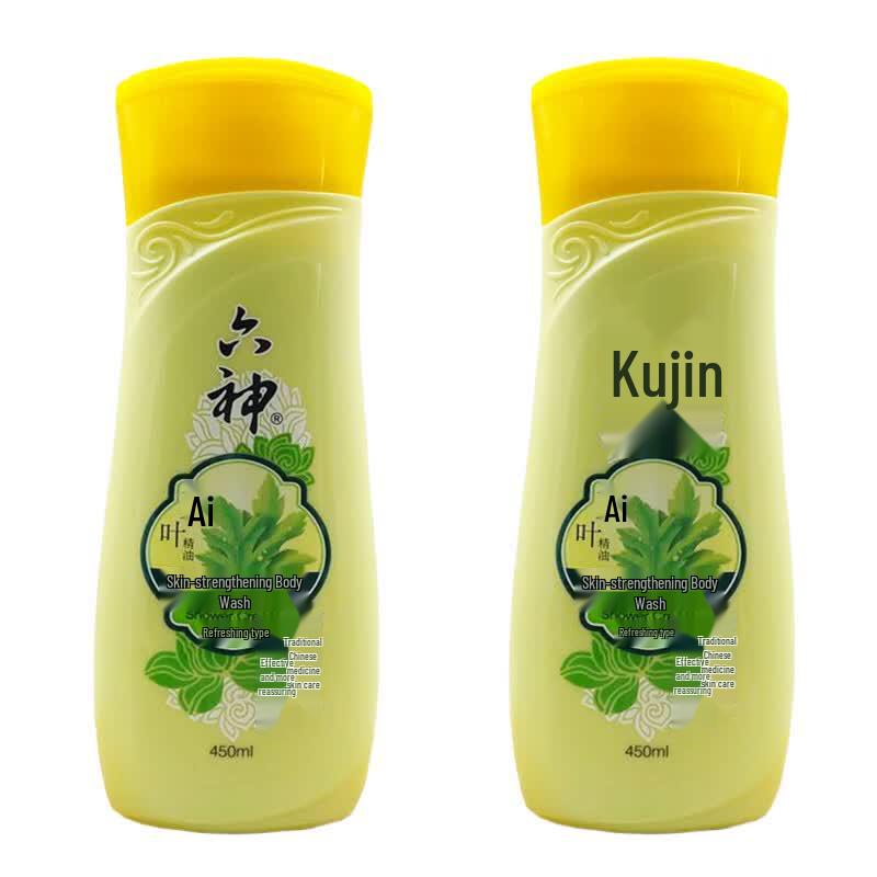 Liushun Mugwort Cooling Shower Gel (2x450ml)